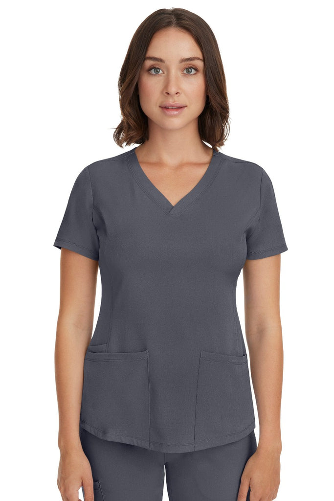 HEALING HANDS HHWORKS NUMBER ONE SCRUB TOP FROM COULEE SCRUBS