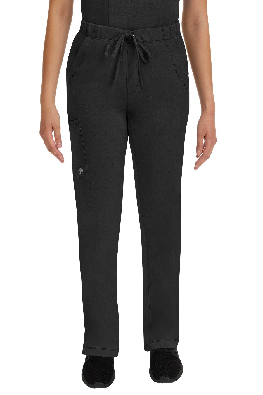 Healing Hands HH Work pants in black from Coulee Scrubs