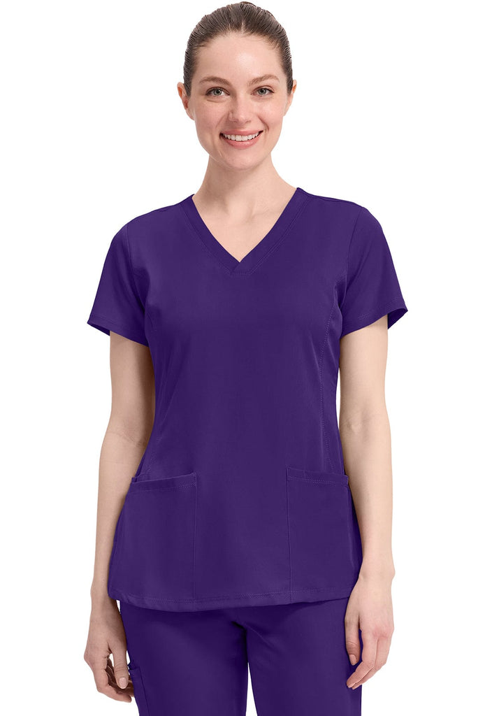 HEALING HANDS HHWORKS NUMBER ONE SCRUB TOP FROM COULEE SCRUBS