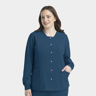 EPIC IRG BUTTON SCRUB JACKET FROM COULEE SCRUBS