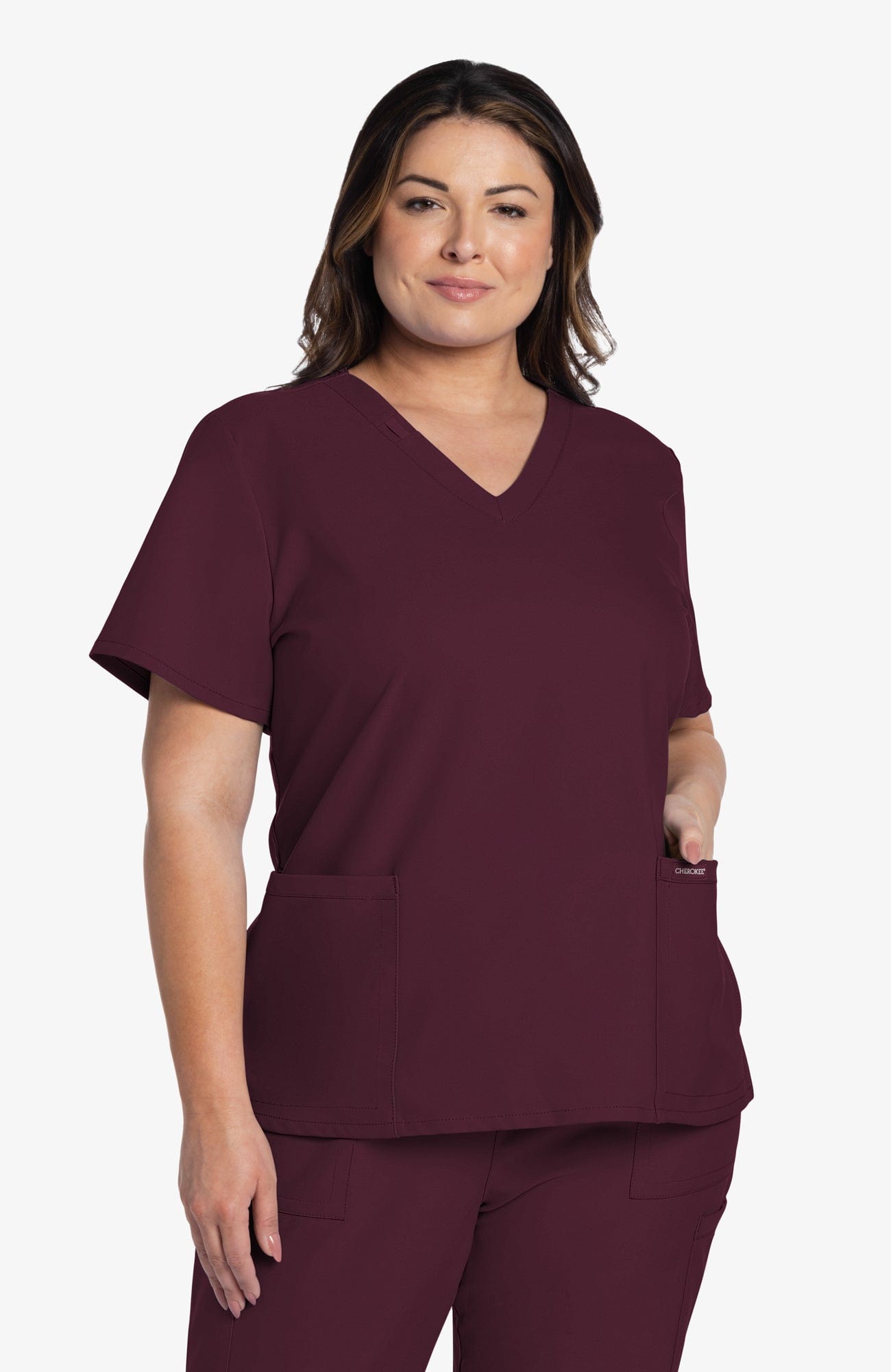 Cherokee Workwear Ultra CK953A V-Neck Top