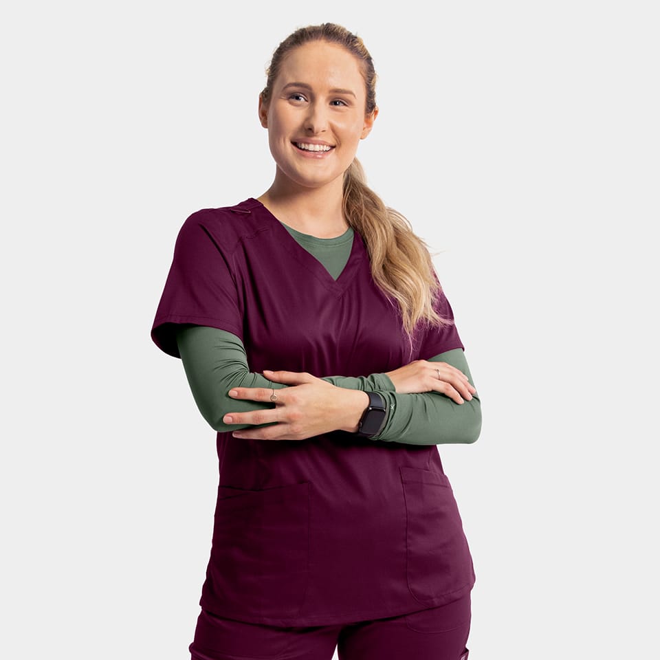 IRG Edge 2801 Scrub Top with Cotton Feel