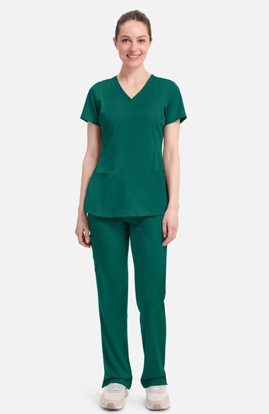 Healing Hands Scrub Top + Pant Set