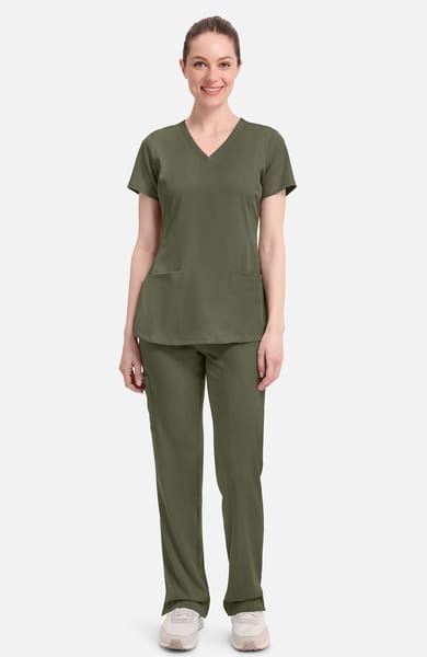 Healing Hands Scrub Top + Pant Set