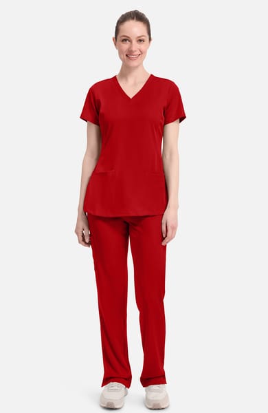 Healing Hands Scrub Top + Pant Set