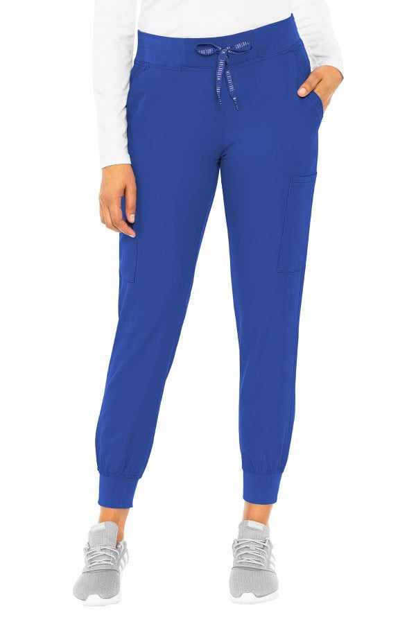 MedCouture Insight 2711 jogger scrub pant in royal from Coulee Scrubs. 