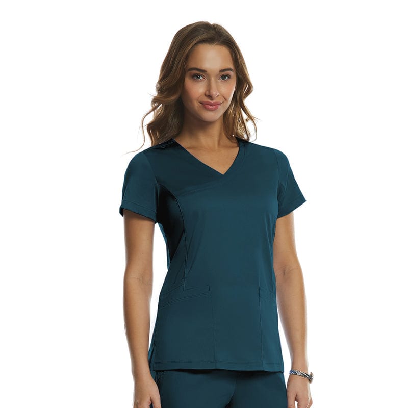 IRG Edge 2803 Scrub Top with Stretchy Sides – Coulee Scrubs