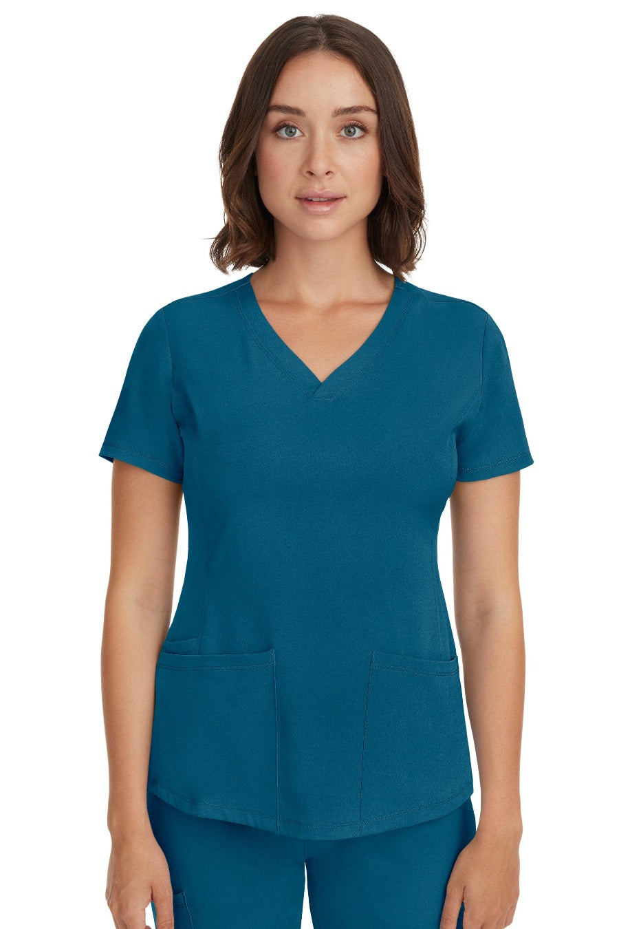 HEALING HANDS HHWORKS NUMBER ONE SCRUB TOP FROM COULEE SCRUBS