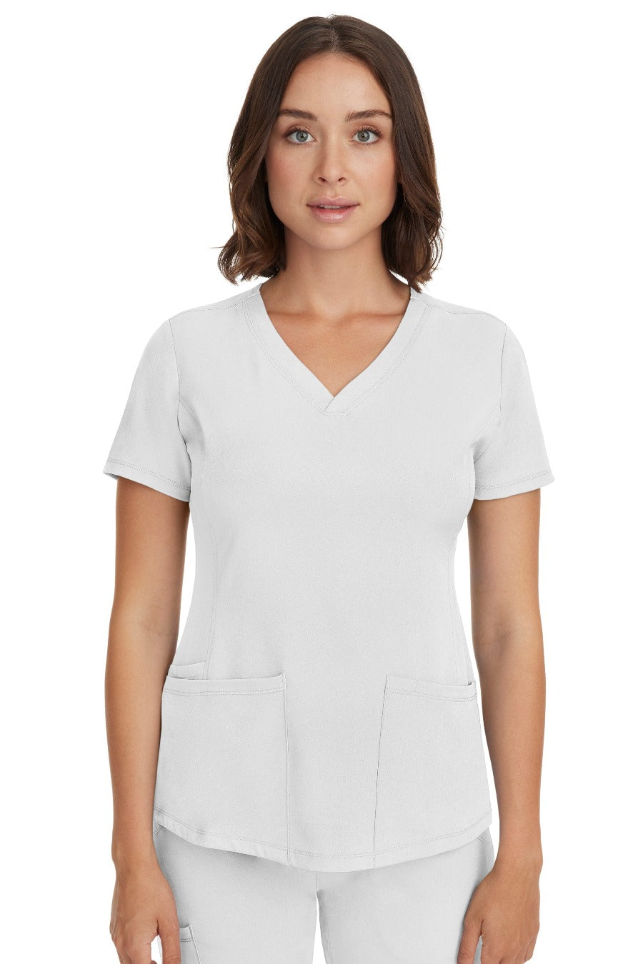 HH Works by Healing Hands Monica Scrub Top, Stretchy Scrub Tops